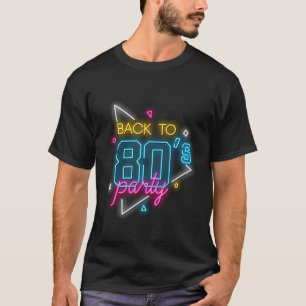 Coole Disco-Party zurück zu den 80er Jahren Vintag T-Shirt