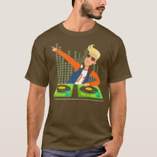 Coole Diskothek DJs Remix Club Mix Music DJ Dance T-Shirt