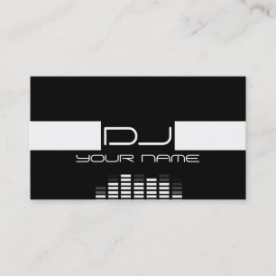Coole DJ Business Card Visitenkarte