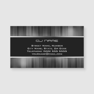 Coole DJ Magnetic Business Card Magnetkarte