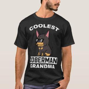 Coole Doberman Oma T-Shirt