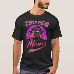Coole Dobermann-Mama für Frauen Mädchen Mutter Dob T-Shirt