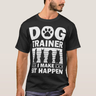 Coole Dog-Trainerin für Männer Frauen Dog-Training T-Shirt