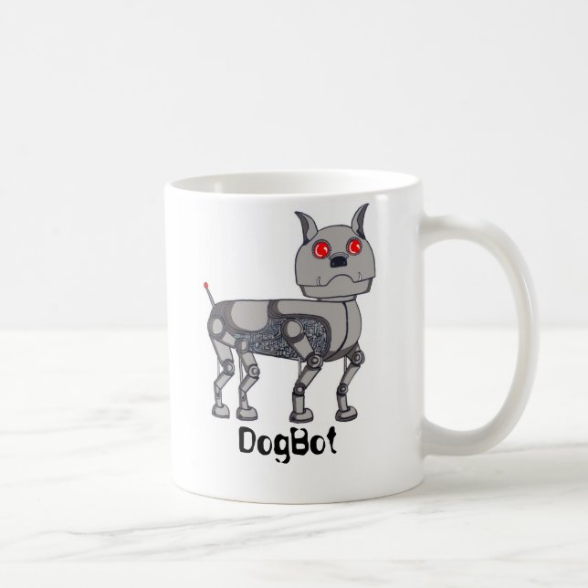 Coole DogBot Tasse (Rechts)