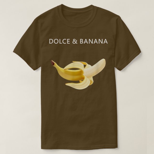 Coole Dolce and Banane T-Shirt (Design vorne)