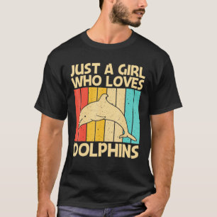 Coole Dolphin für Mädchen Mama Ozean T-Shirt