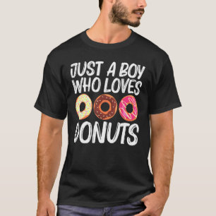 Coole Donut-Kunst für Jungen Kinder Zuckerkakao T-Shirt