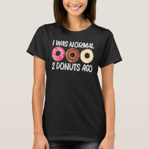 Coole Donut-Kunst für Männer Zucker Glasierte Scho T-Shirt