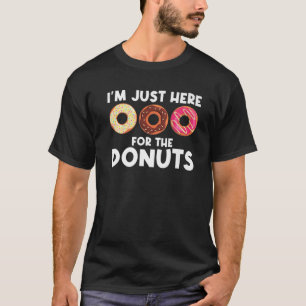 Coole Donut-Kunst für Männer Zucker Glasierte Scho T-Shirt