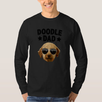 Coole Doodle Für Männer Papa Golden Doodle Labrado T-Shirt