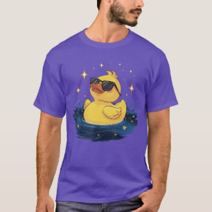 Coole Duckie-Sonnenbrille Entlein Lustige Gummient T-Shirt
