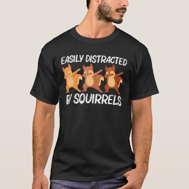 Coole Eichhörnchenkunst Männer Chipmunk Prärie F T-Shirt (Vorderseite)
