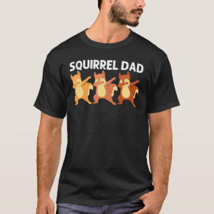 Coole Eichhörnchenkunst Vater Papa Chipmunk Prairi T-Shirt