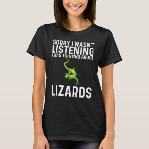 Coole Eidechse Für Männer Frauen Gecko Grünes Rept T-Shirt