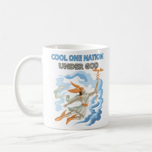 Coole eine Nation unter Gott Kaffeetasse