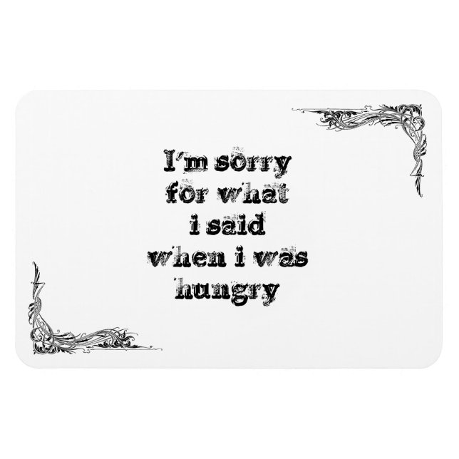 Coole, einfache Weisheitsphilosophie tao Satz Magnet (Horizontal)