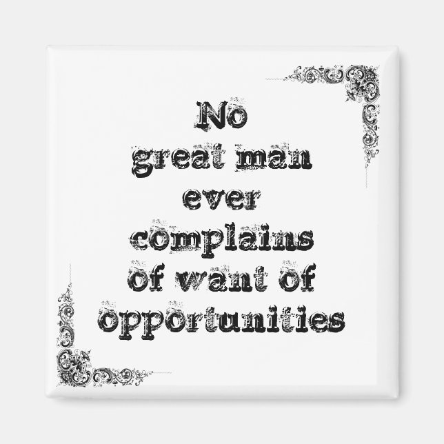 Coole, einfache Weisheitsphilosophie tao Satz t Magnet (Vorne)