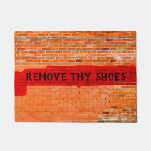 Coole Einzigartige "Entfernen Sie Ihre Schuhe" Spa Fußmatte