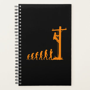 Coole einzigartige Evolution von Lineman Electrici Planer
