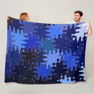 COOLE, einzigartige Formen Fleecedecke