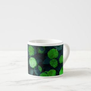 Coole, einzigartige Kunst des Blumenmusters / Blum Espressotasse