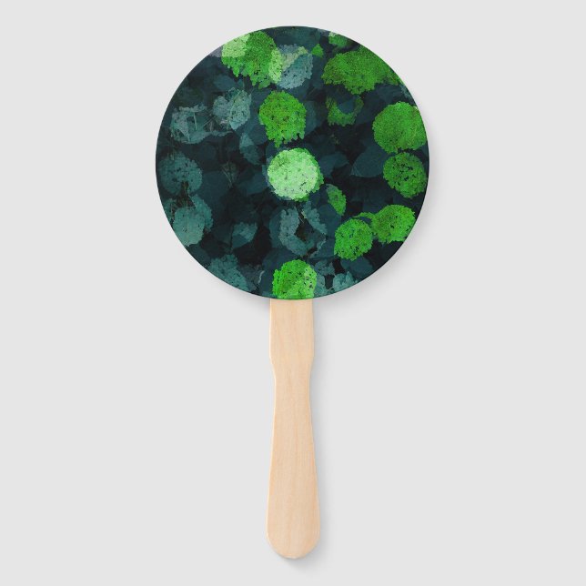Coole, einzigartige Kunst des Blumenmusters / Blum Fächer (Vorderseite)