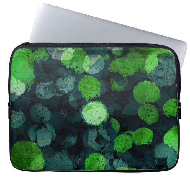 Coole, einzigartige Kunst des Blumenmusters / Blum Laptopschutzhülle (Vorderseite)