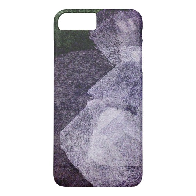 coole, einzigartige lila Malkunst Case-Mate iPhone Hülle (Rückseite)