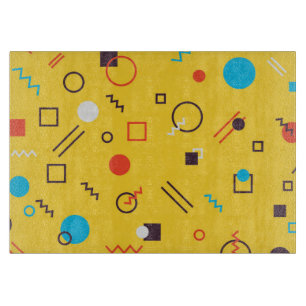 Coole, einzigartige, trendige, geometrische Memphi Schneidebrett