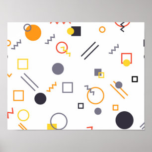 Coole, einzigartige, trendige, urbane abstrakte Il Poster