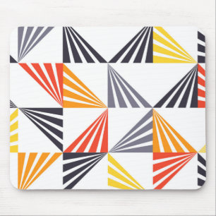 Coole, einzigartige, trendige, urbane, bunte Dreie Mousepad