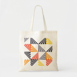Coole, einzigartige, trendige, urbane, bunte Dreie Tragetasche