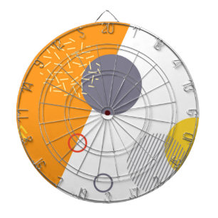 Coole, einzigartige, trendige, urbane geometrische dartscheibe