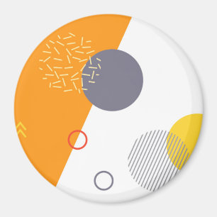 Coole, einzigartige, trendige, urbane geometrische magnet