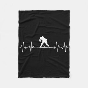 Coole Eishockey-Kunst für Männer Frauen Eishockeys Fleecedecke
