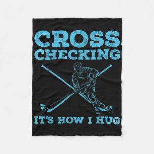 Coole Eishockey-Kunst Männer Frauen Feldhockey-Lie Fleecedecke