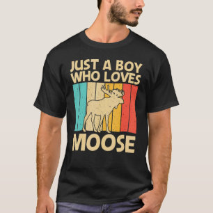 Coole Elche für Jungen Kinder Elch Hirsch BullenEl T-Shirt