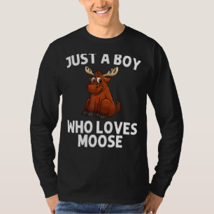 Coole Elche für Jungen Kinder Hirsch Alaska Elche T-Shirt