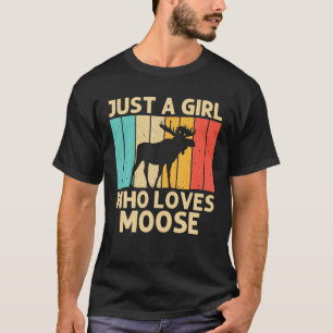 Coole Elche für Mädchen Kinder Elche Alaska Elk Hu T-Shirt