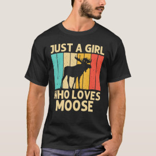Coole Elche für Mädchen Kinder Elche Alaska Elk Hu T-Shirt