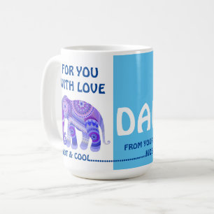 COOLE ELEFANG ZUM VATER - KAFFEE-TASSE KAFFEETASSE