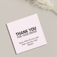 Coole elegante fette Rose Danke Kartencoupon