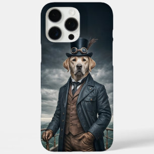 Coole Elegante Viktorianische Steampunk Labrador H iPhone 16 Pro Max Hülle