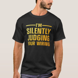 Coole Elektrotechnik Männer Elektrotechnik T-Shirt