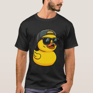 Coole Ente mit Sonnenbrille Lustige Gummiente Lieb T-Shirt