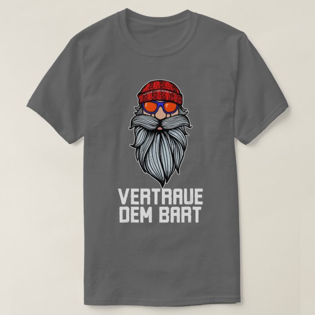 Coole Erklärung der Menner - Haarwuchs Vollständig T-Shirt (Design vorne)