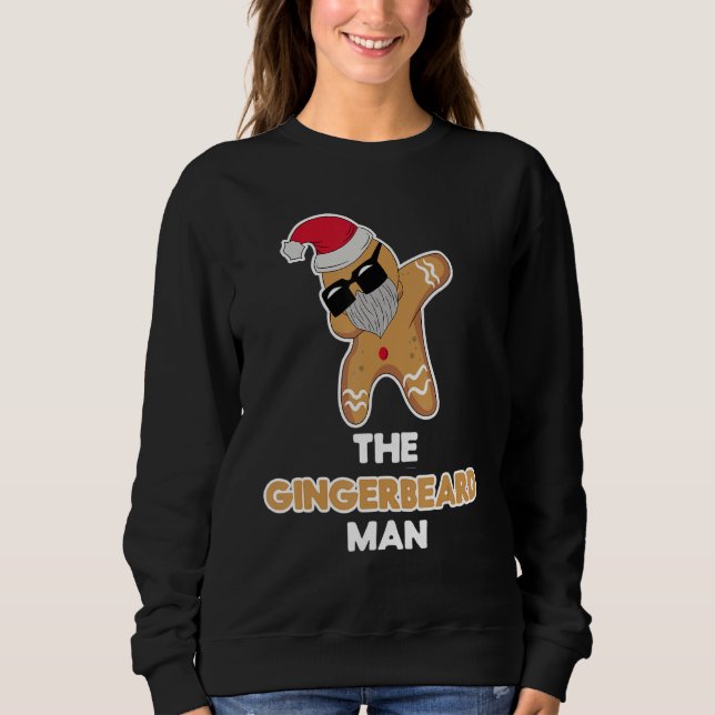 Coole Erklärung zum Haarwuchs Gesichtsbart Sweatshirt (Vorderseite)