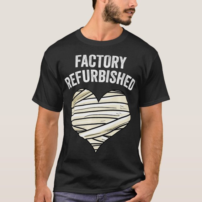 Coole Fabrik renoviertes Herz Funny Open Heart Su T-Shirt (Vorderseite)