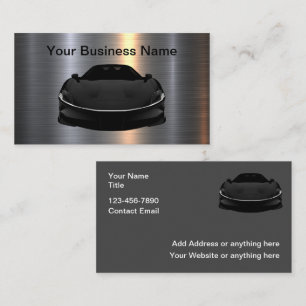 Coole Factor Automotive Business Cards Visitenkarte