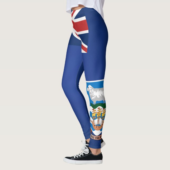 Coole Fahne der Falklandinseln Leggings (Links)